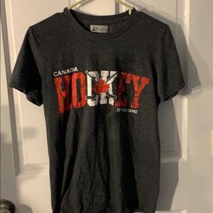 Disney Parks Canada hockey tee